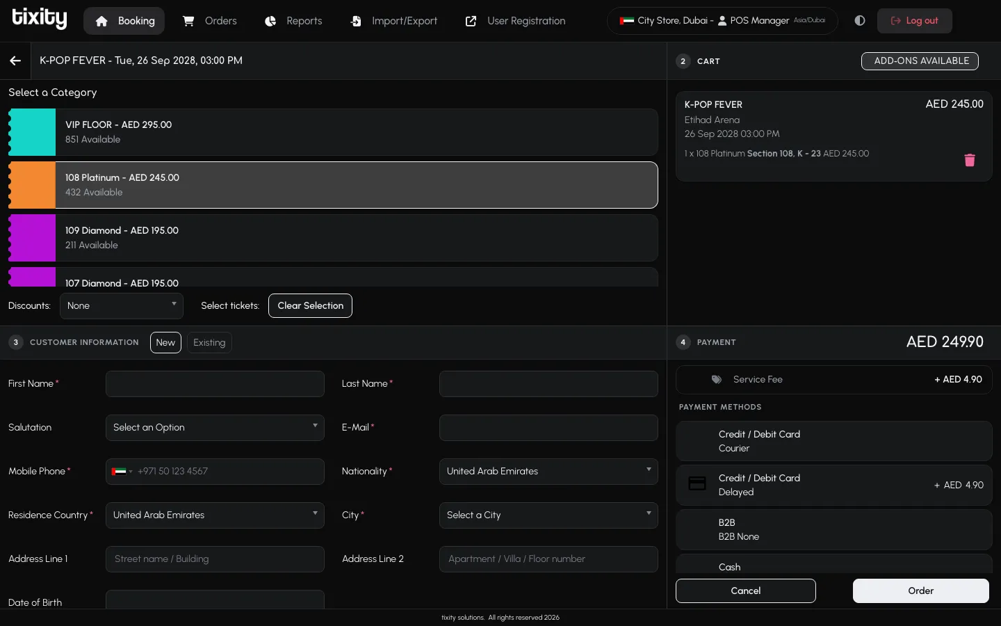 K-Pop Fever selected in dark mode